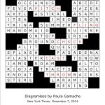 Diagramless Crossword Puzzles   Printable Diagramless Crossword Puzzles