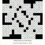 Diagramless Crossword Puzzles   Printable Diagramless Crossword Puzzles