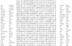 Difficult Word Search – Beles.club - Printable Difficult Puzzles For Adults