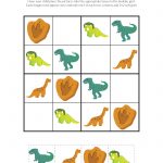 Dinosaur Sudoku Puzzles {Free Printables} | Education Ideas | Sudoku   Printable Dinosaur Puzzles