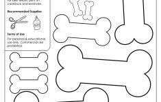 Dog Bone Shapes - Tim's Printables - Free Printable Dog Puzzle