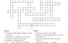 Download Grade 4 Science Worksheet (Crossword) Of Olympiadtester On - Printable Crosswords For Year 4