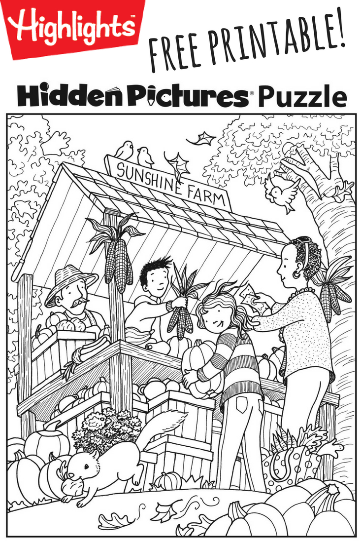 Download This Festive Fall Free Printable Hidden Pictures Puzzle To - Printable Hidden Puzzle Games