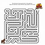 Duplo Farm Puzzle Maze. Free Printable | Lego Fun Stuff | Maze   Printable Puzzle Mazes