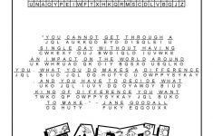Earth Day Cryptogram Puzzle Solution | Class Decorations | Earth Day - Printable Cryptogram Puzzles With Answers