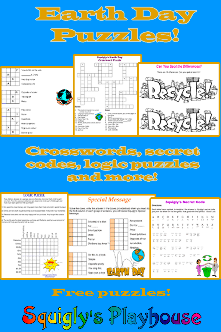 Earth Day Puzzles | Earth Day Activities | Pinterest | Earth Day - Printable Pencil Puzzles