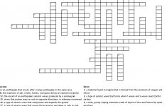 Earthquake And Volcano Crossword Puzzle Crossword - Wordmint - Volcano Crossword Puzzle Printable