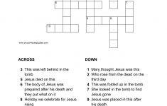 Easter Crossword Puzzle - Printable Crossword Easter