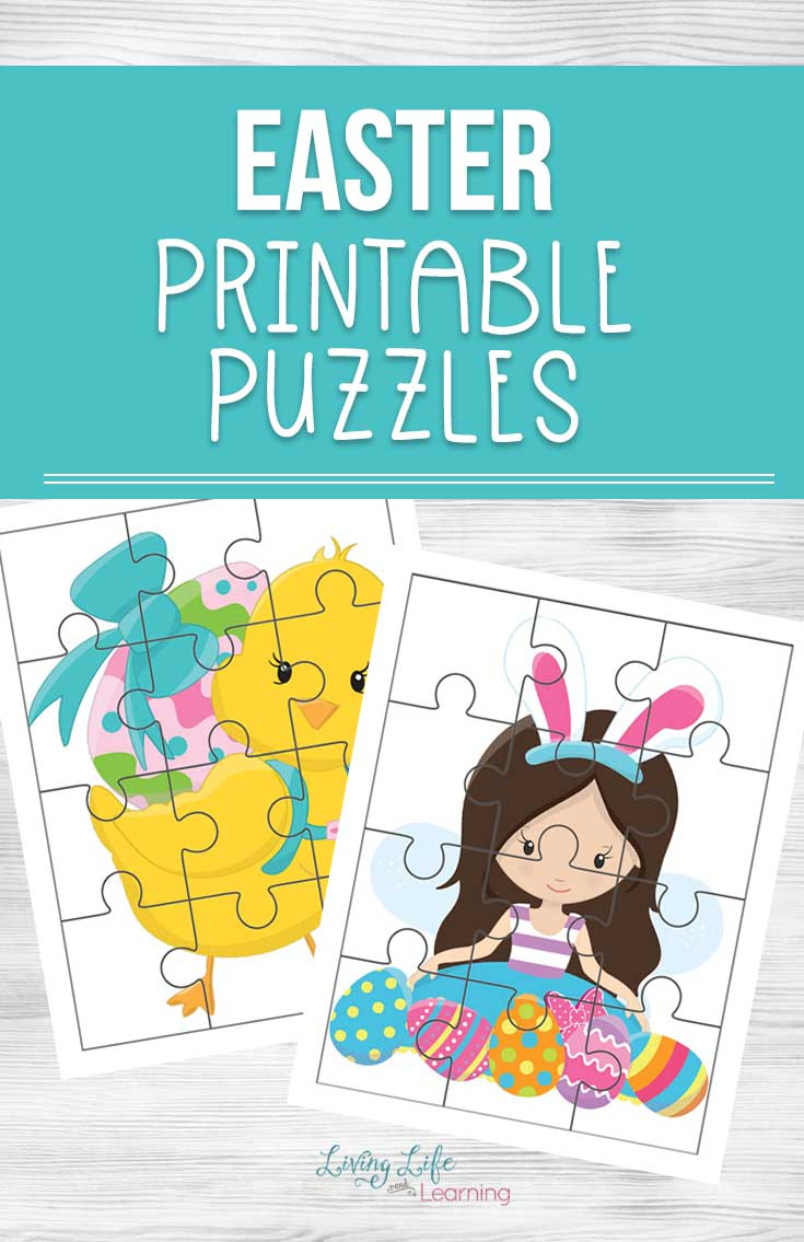 Easter Printable Puzzles - Printable Diy Puzzle