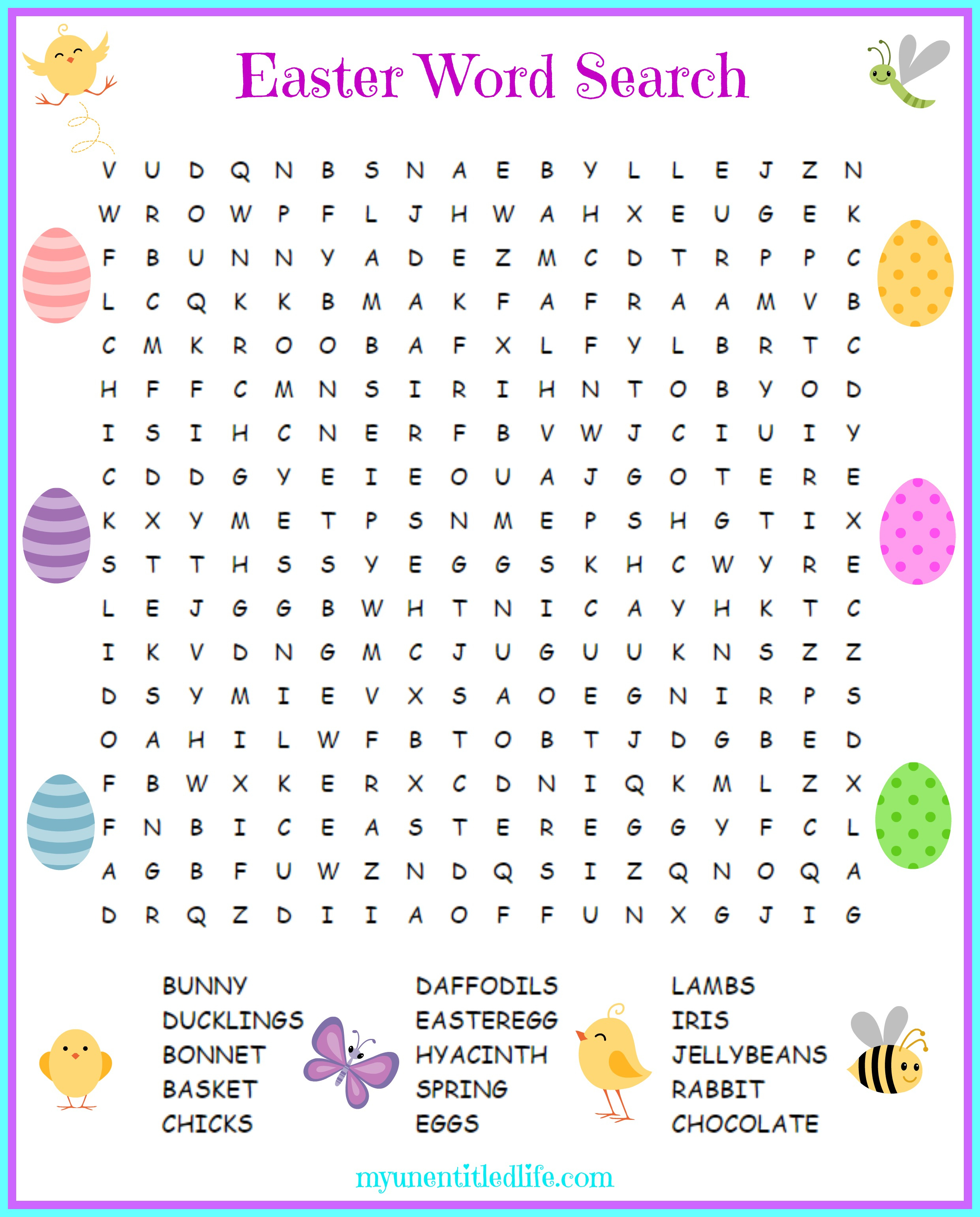 Easter Puzzles Printable – Hd Easter Images - Printable Easter Puzzle