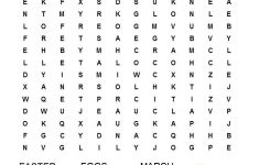Easter Word Search Free Printable | Word Search | Pinterest | Easter - Free Printable Easter Crossword Puzzles For Adults