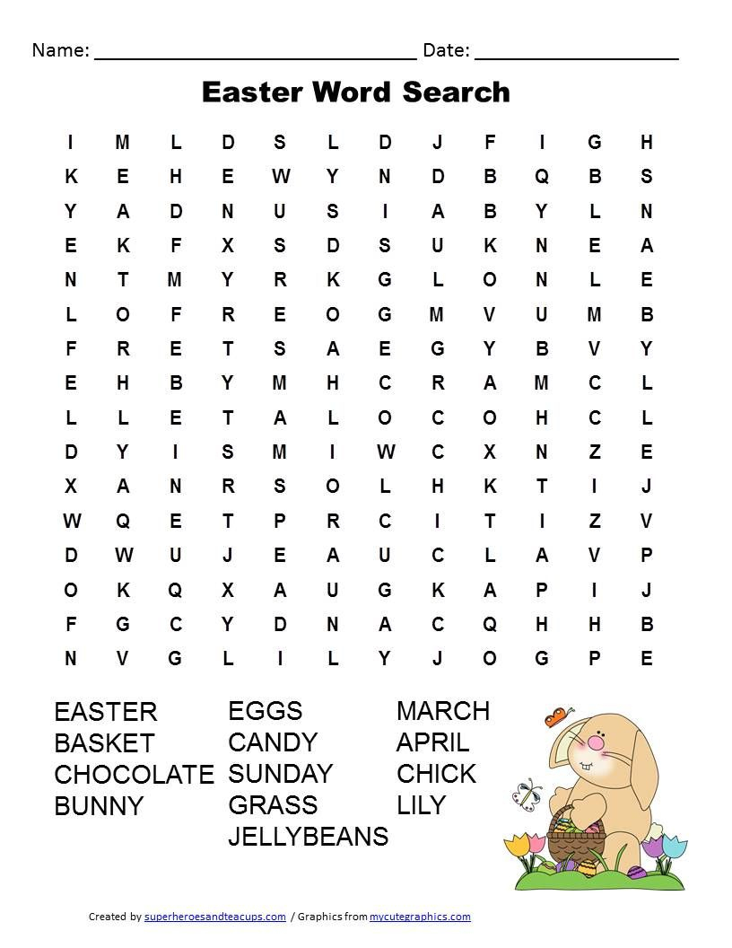 Easter Word Search Free Printable | Word Search | Pinterest | Easter - Free Printable Easter Crossword Puzzles For Adults