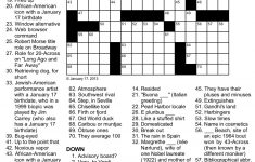 neat as in celebrity crosswords