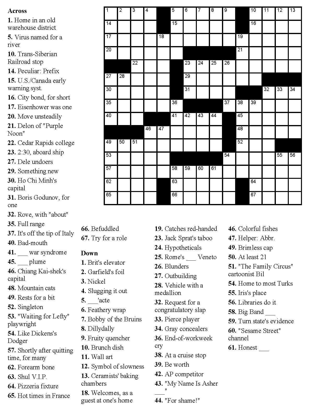 Easy Crossword Puzzle Free – Maggi.hub-Rural.co Intended For Free - Fill In Crossword Puzzles Printable