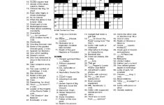 Easy Crossword Puzzles For Senior Activity | Kiddo Shelter - Printable Puzzles Seniors