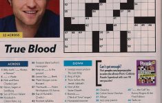 Easy Crossword Puzzles Online - Printable People Magazine Crossword Puzzles