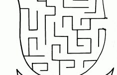 Easy Mazes. Printable Mazes For Kids. - Best Coloring Pages For Kids - Printable Flower Puzzle