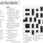 Easy Printable Crossword Puzzles | Elder Care & Dementia Care   15 X 15 Printable Crosswords