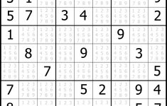 Easy Sudoku Printable | Kids Activities - Printable Puzzles Sudoku
