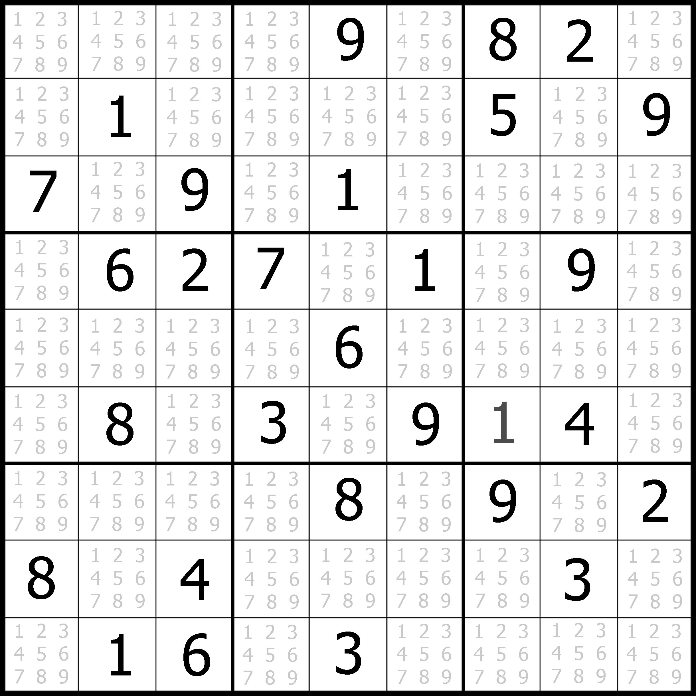 Easy Sudoku Printable | Kids Activities - Printable Sudoku Puzzles Online