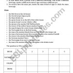 Einstein Riddle   Esl Worksheetmissduijvestijn   Printable Einstein Puzzles