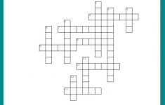 Enjoyable Esl Printable Crossword Puzzle Worksheets With Pictures - Free Printable Crossword Puzzle Of The Day