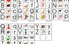 Esl Game: Alphabet Puzzle - Printable Abc Puzzle