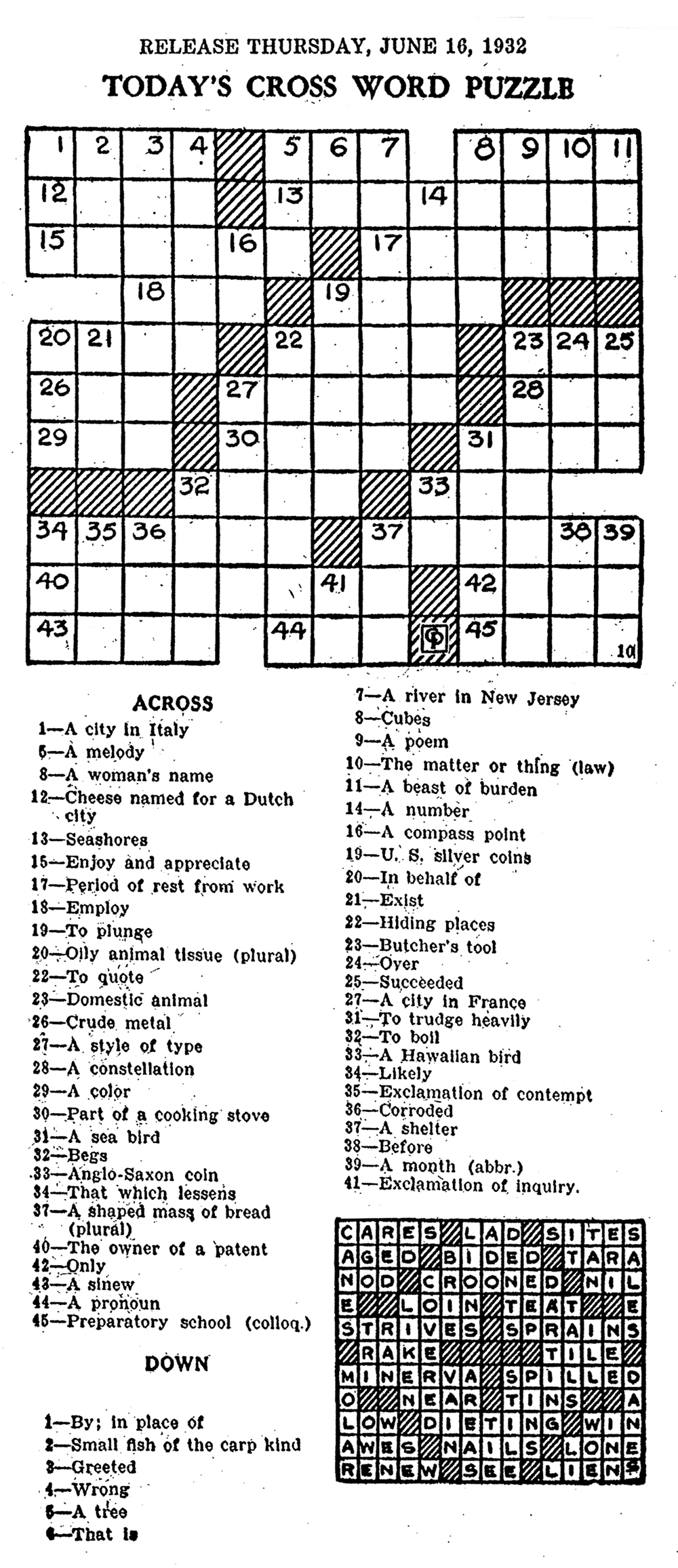 Eugene Sheffer Crossword Puzzle Printable - Printable 360 Degree - Printable Sheffer Crossword