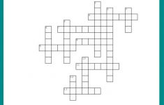 Fall Crossword Puzzle Free Printable Worksheet - Free Printable - Free Printable Crossword Puzzle Worksheets