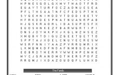 Family Crossword Puzzle Worksheet - Free Esl Printable Worksheets - English Crossword Puzzles Printable