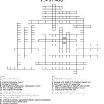 First Aid Crossword   Wordmint   Printable Crossword Puzzle First Aid