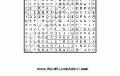 Flower Names Printable Word Search Puzzle - Printable Flower Puzzle
