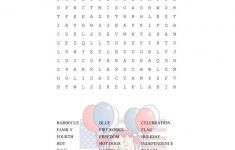 Fourth Of July - Printable 4Th Of July Crossword Puzzle