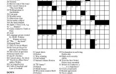 Free And Easy Crossword Puzzle Maker Crosswords Tools - Free Online - Printable Tv Crossword Puzzles