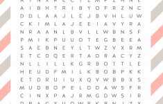 Free Baby Shower Word Search Puzzles - Free Printable Baby Shower Crossword Puzzle