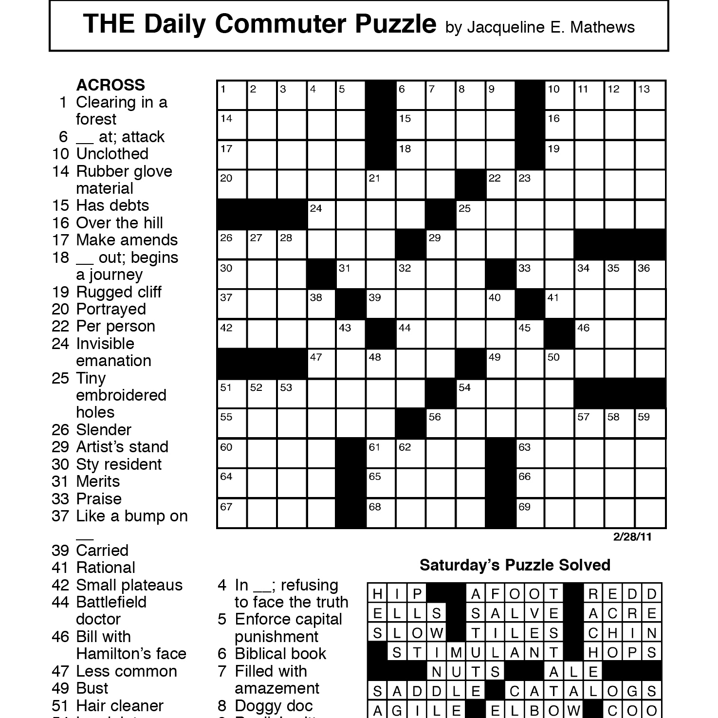 Free Daily Crossword Puzzles To Print Nea Crosswords - Printable 360 - Nea Printable Crossword Puzzles