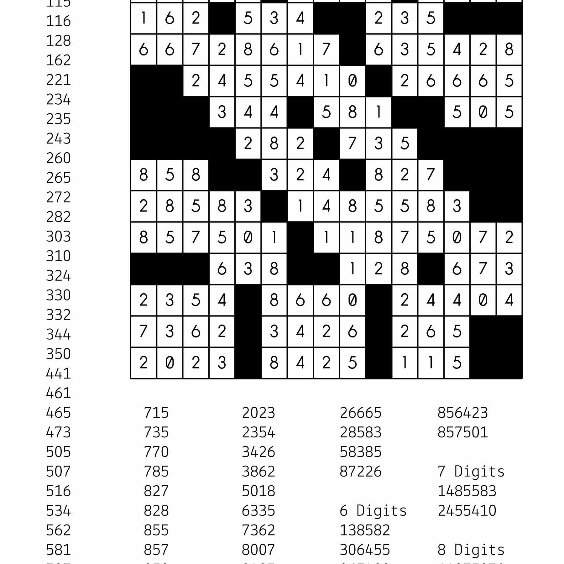 Free Downloadable Number Fill In Puzzle - # 001 - Get Yours Now - Printable Puzzles Kakuro
