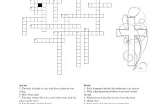 Free Easter Printables For Kids - Coloring Sheets And Crosswords - 5 - Printable Crossword Easter