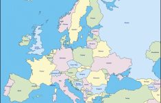 Free Europe Map Printable~ Blank, With Countries, And Other Formats - Printable Puzzle Map Of Europe