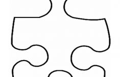 Free Large Puzzle Piece Template, Download Free Clip Art, Free Clip - Printable Puzzle Piece Coloring Pages