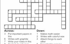 Free Make Your Own Crosswords Printable | Free Printables - Make Your Own Crossword Puzzle Free Printable