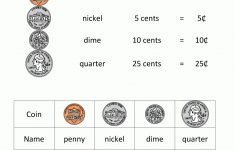 Free Math Money Worksheets 1St Grade - Printable Puzzles For First Grade
