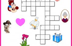 Free Mother's Day Crossword Puzzle Printable | Crafts For Kids - Printable Crossword Puzzle Of The Day