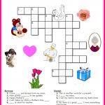 Free Mother's Day Crossword Puzzle Printable | Crafts For Kids   Printable Daily Puzzle