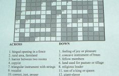 Free Online Crossword Puzzle Maker - Make A Printable Crossword Puzzle Free