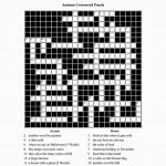 Free Printable Cards: Free Printable Crossword Puzzles | Free   Printable 2 Speed Crossword