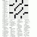 Free Printable Christmas Crossword Puzzles – Festival Collections   Printable Crossword Puzzles Mirroreyes