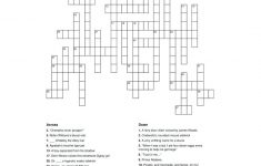 Free Printable Crossword Puzzles For Kids State Capitals Crossword - Free Printable Accounting Crossword Puzzles
