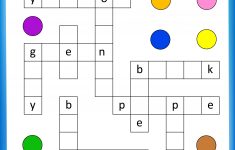Free Printable Crosswords With Top 10 Benefits For Our Kids - Free - Free Printable Crossword Puzzles For 5Th Graders