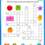 Free Printable Crosswords With Top 10 Benefits For Our Kids   Printable Kid Puzzles Free